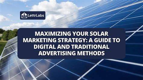 solar marketing plan